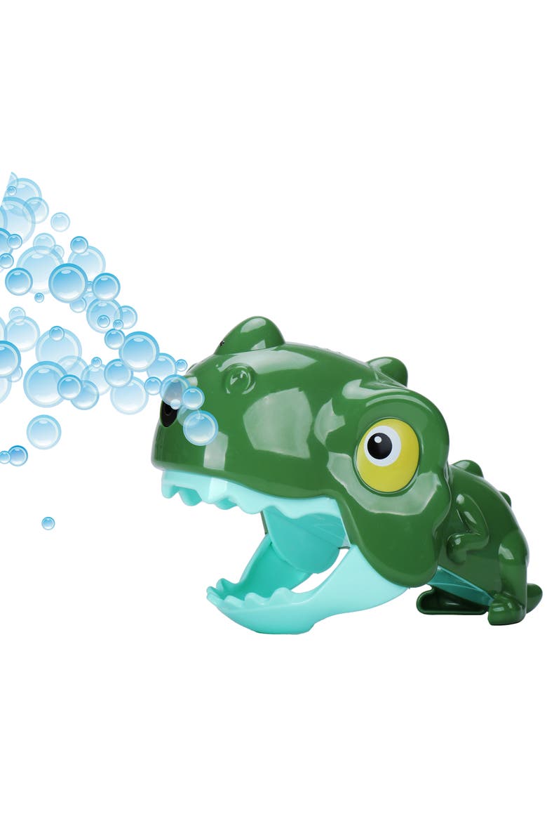 Kid Galaxy Motorized Handheld Dinosaur Bubble Blower, Alternate, color, Multicolored