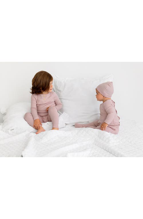 Pouf Henley Pj In Blush