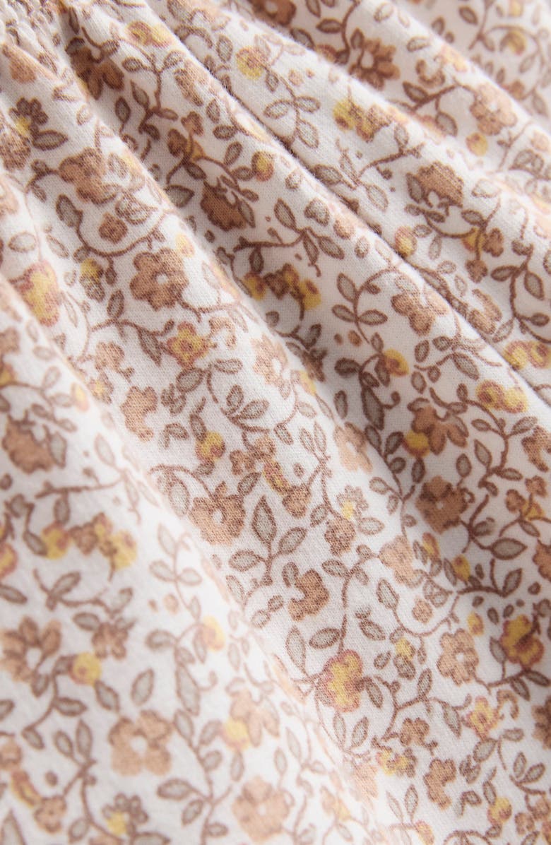 NEXT Kids' Bunny Sweatshirt & Floral Print Pants Set, Alternate, color, Cream