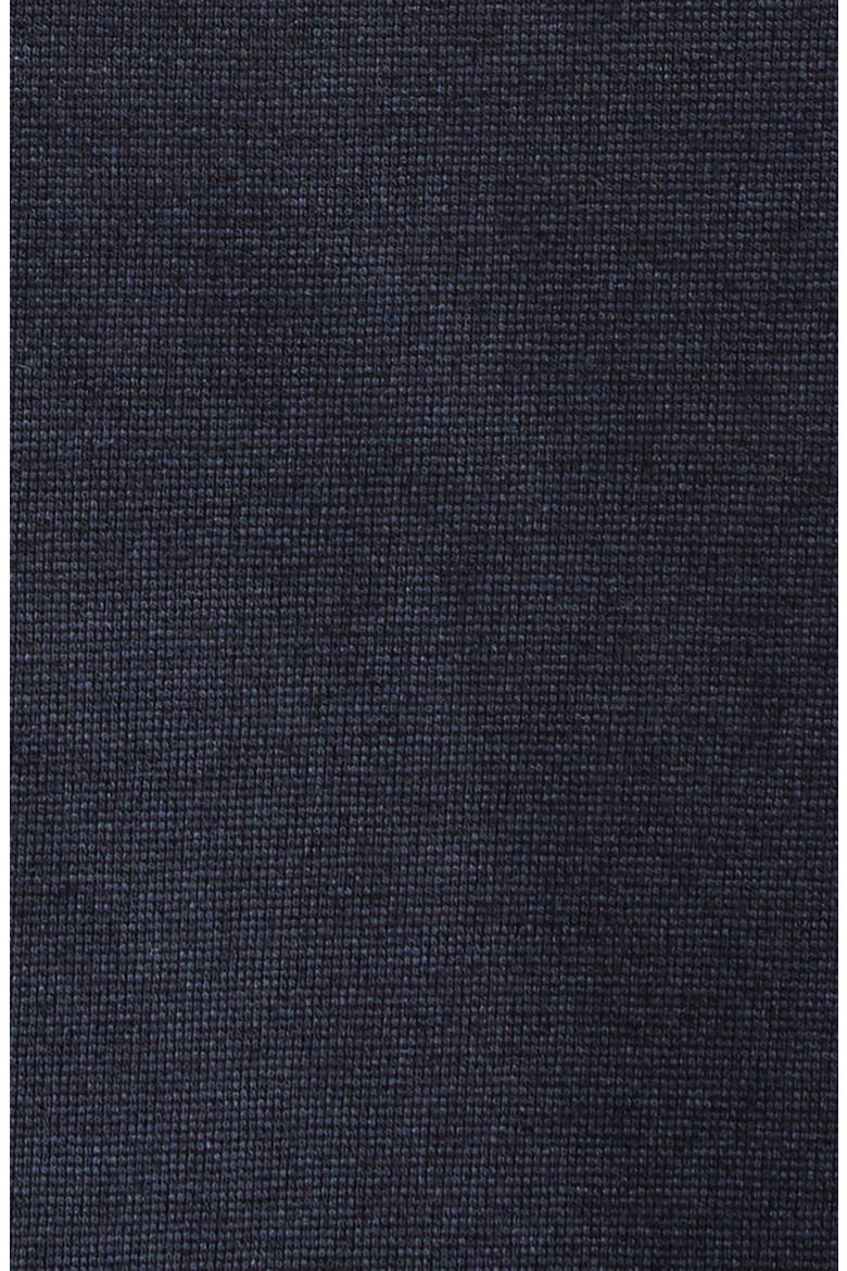 Mixed Media Punto Milano Jersey Dress, Alternate, color, SOLID BLUE NAVY