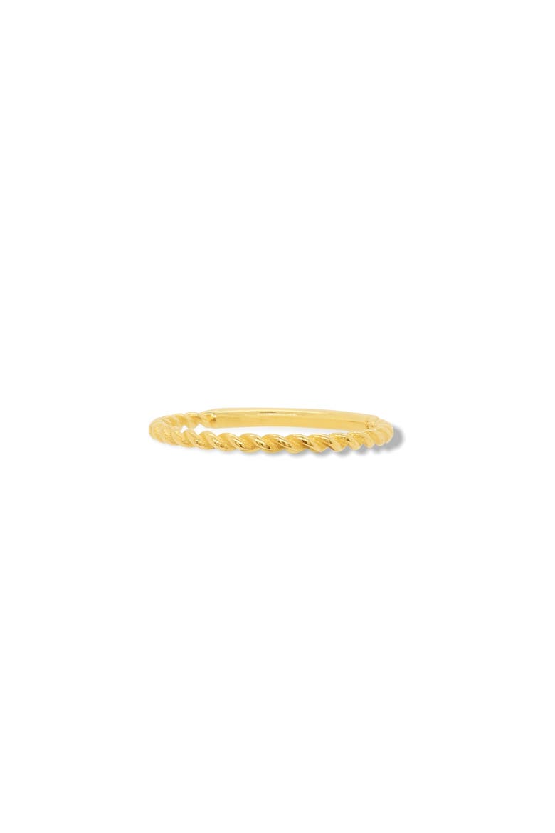 Twisted Gold Band, Main, color, Yellow Gold