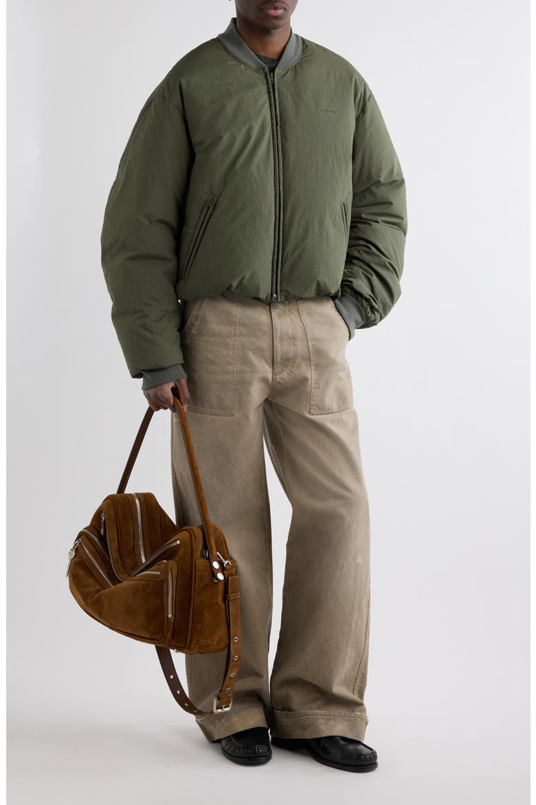 Plinty Stained Organic Cotton Twill Trousers, Alternate, color, CAMEL BEIGE