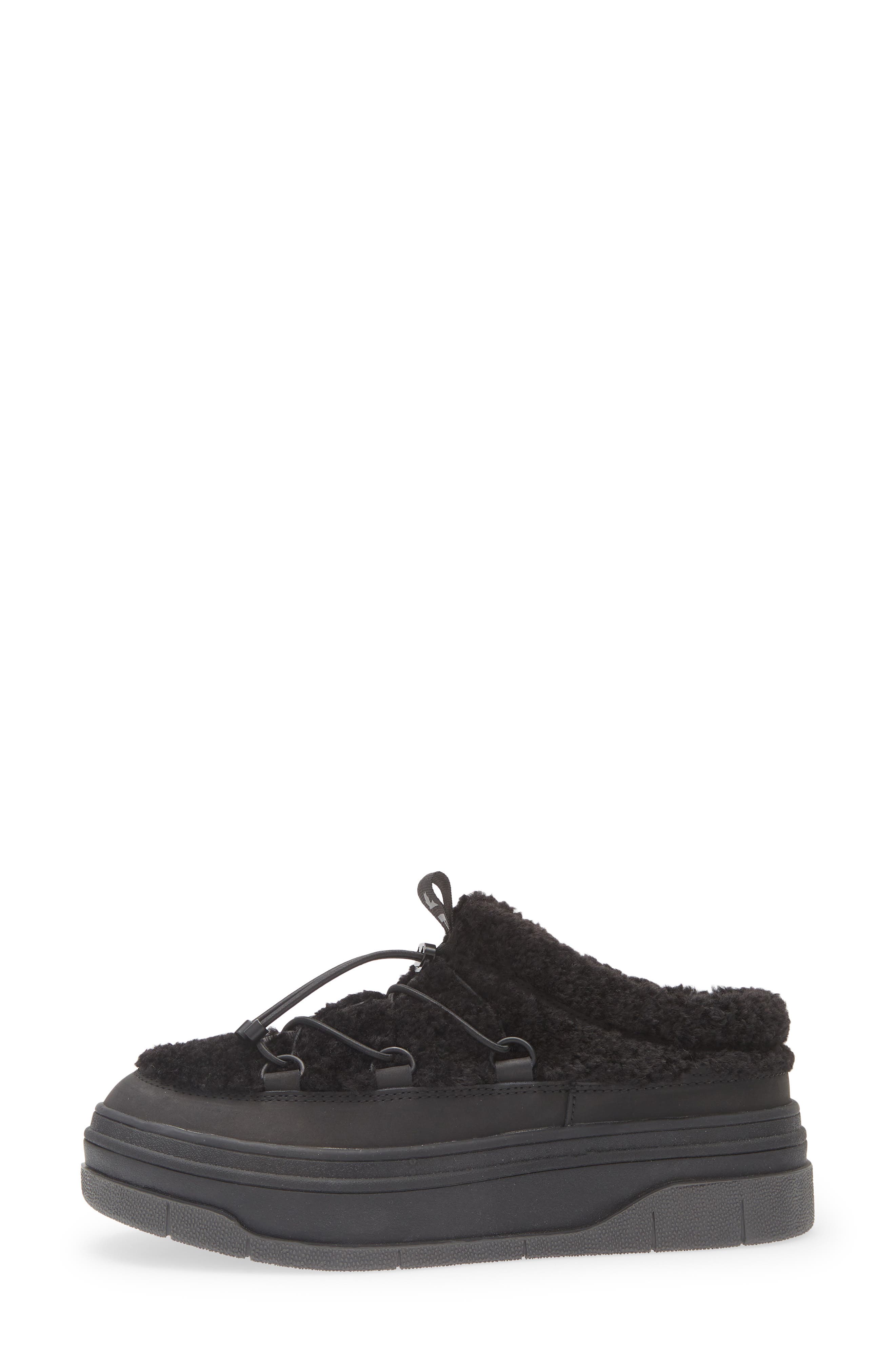 Pajar Jules Waterproof Platform Sneaker Mule, Alternate, color, Black