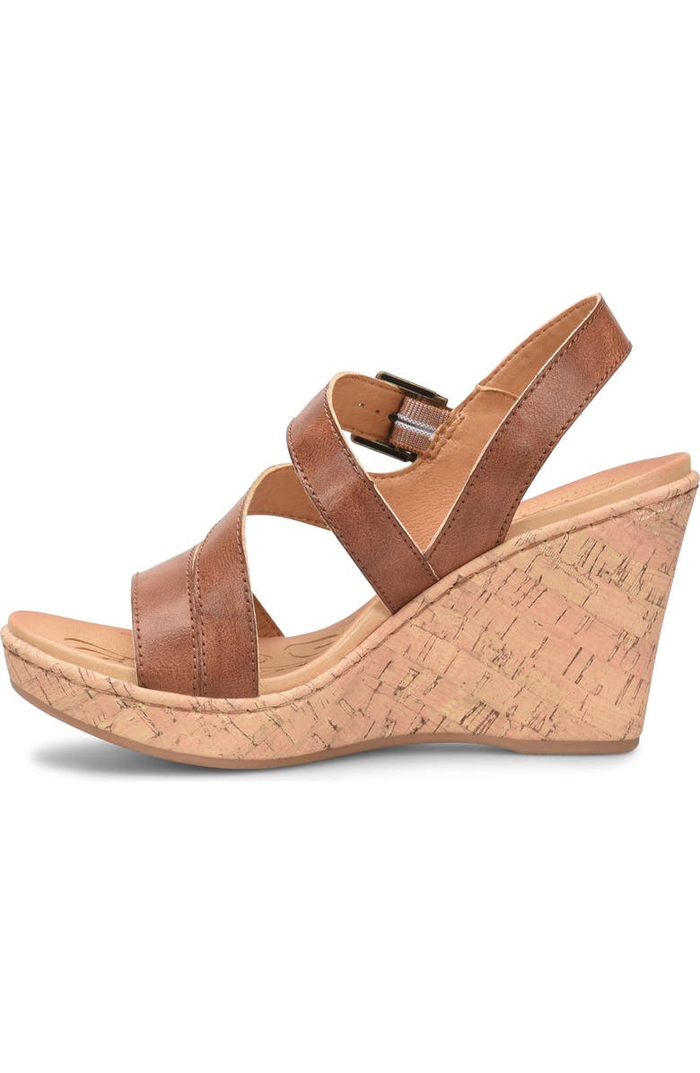 B O C BY BØRN Schirra Cork Wedge Sandal, Alternate, color, Tan