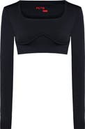 PCFG Free Heaven Long Sleeve Crop Top