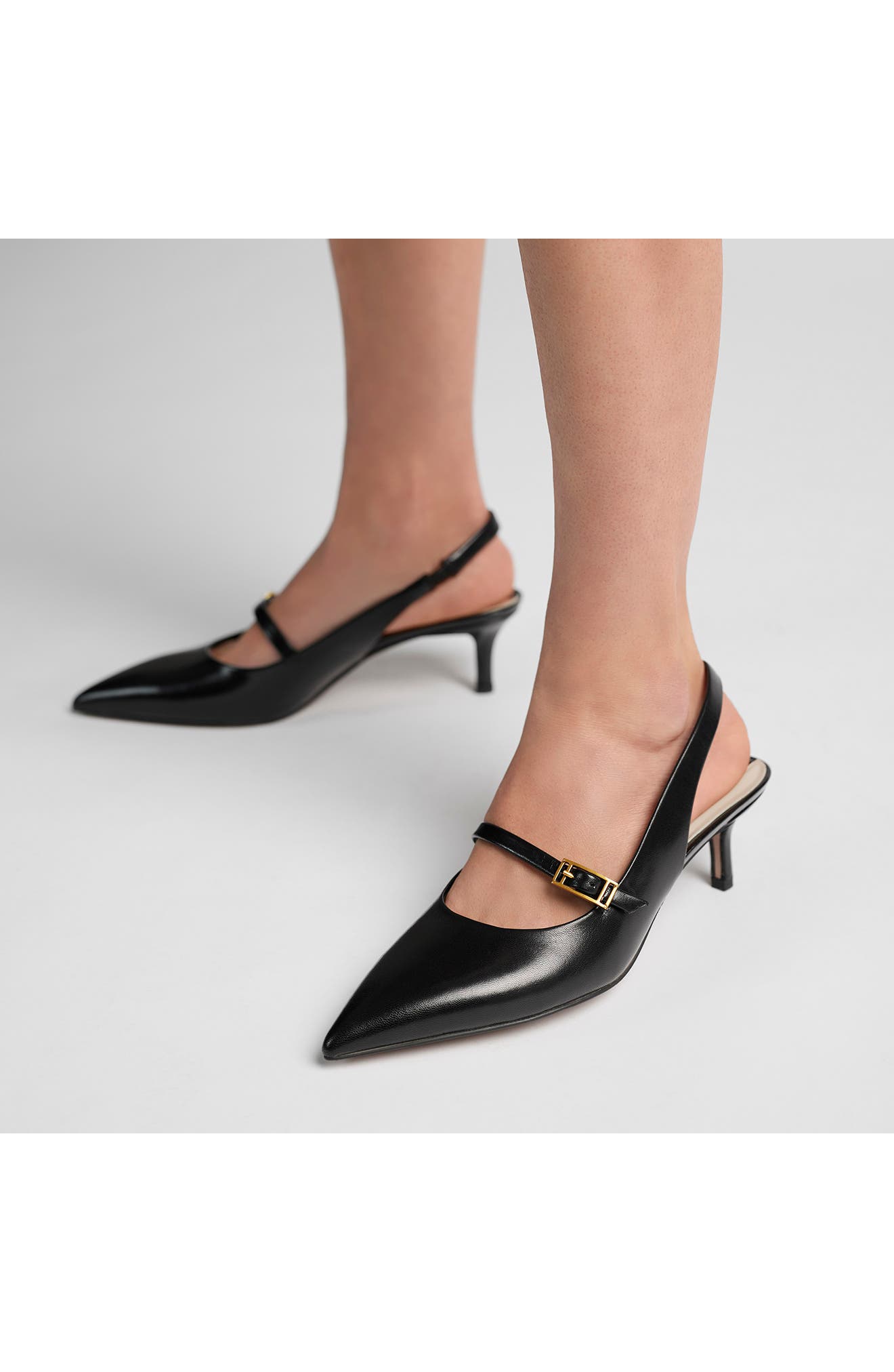 Franco Sarto Khloe Pointed Toe Kitten Heel Pump, Alternate, color, 