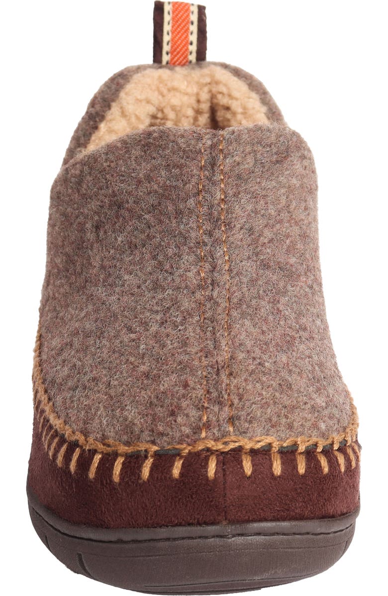 WEATHERPROOF VINTAGE Felted Faux Shearling Lined Bootie Slipper, Alternate, color,