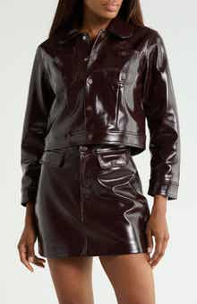 x Chloe Fineman The Wingman Faux Leather Jacket