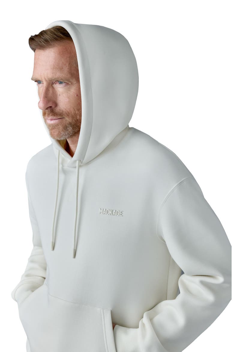 Krystian Double Face Jersey Hoodie, Alternate, color, CREAM