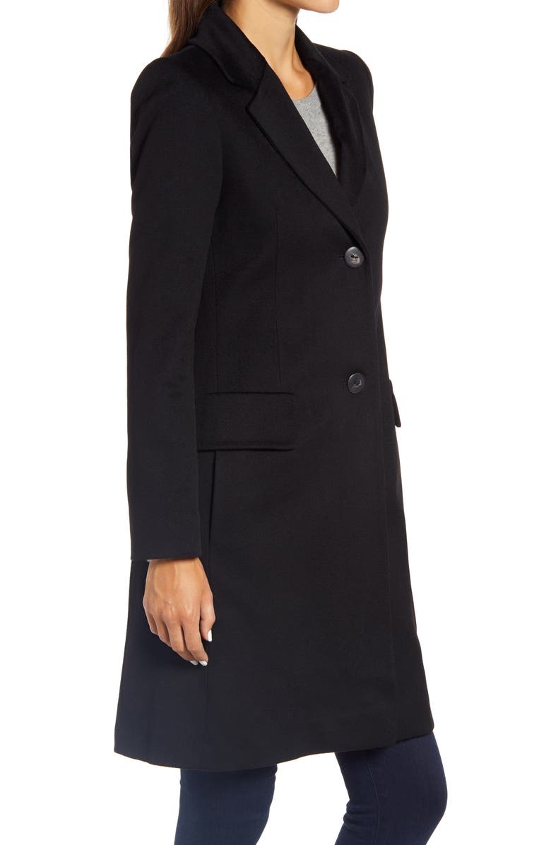 Fleurette Notch Collar Walking Coat, Alternate, color,