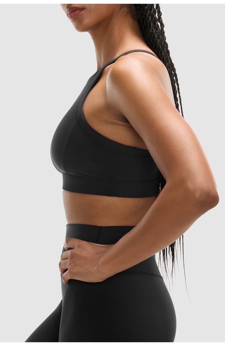 Peloton Cadent Racer Front Bra, Alternate, color, Black