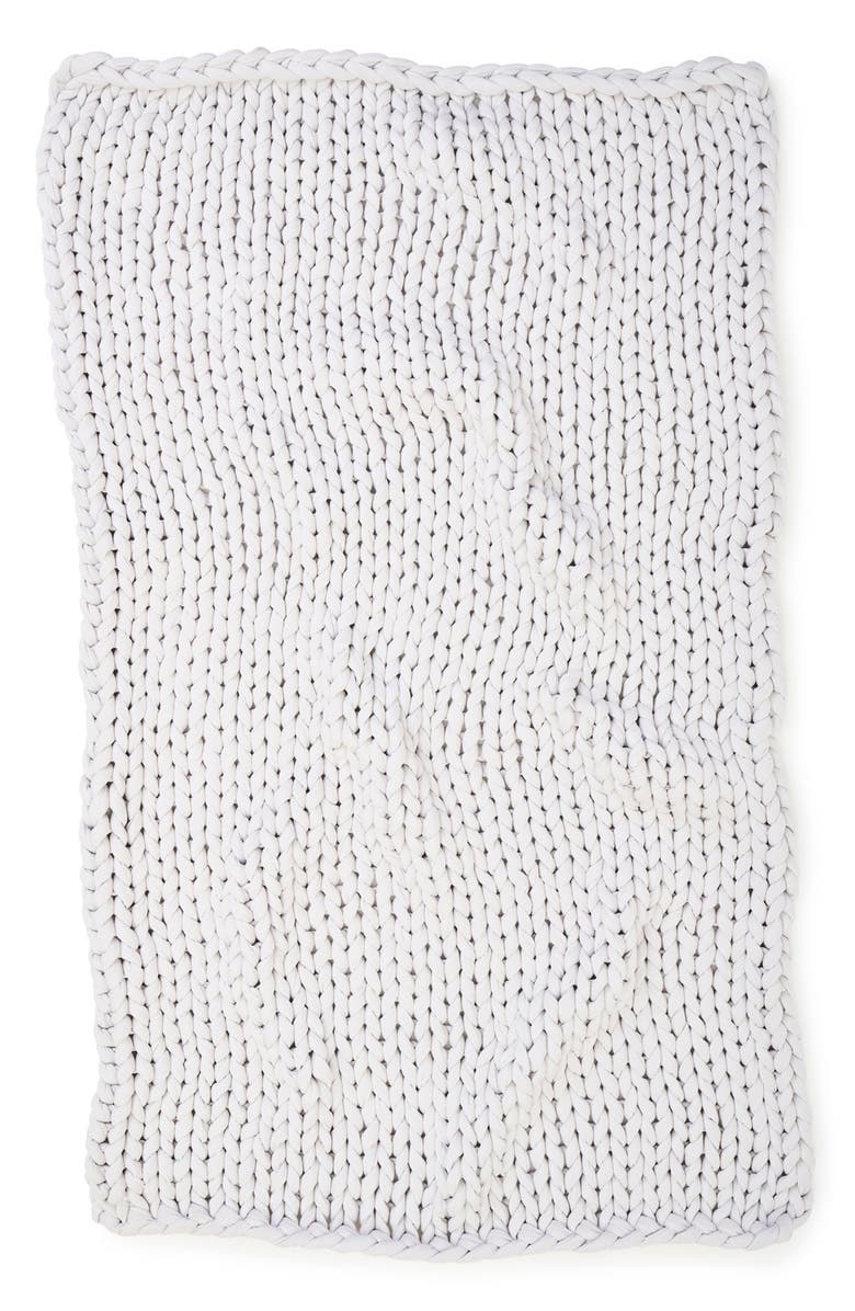 Organic Cotton Weighted Knit Blanket
