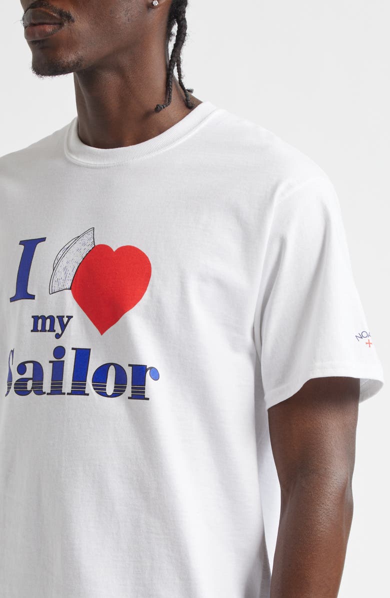 Noah I Love My Sailor Graphic T-Shirt, Alternate, color, 