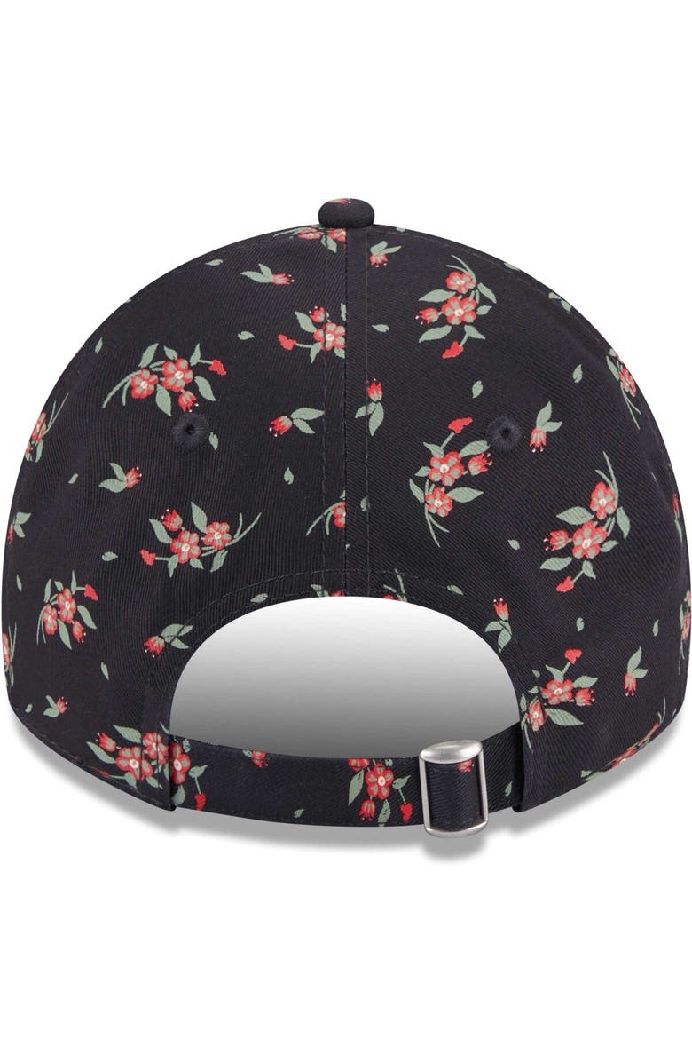 New Era Women's New Era  Navy Boston Red Sox Bloom 9TWENTY Adjustable Hat, Alternate, color, 