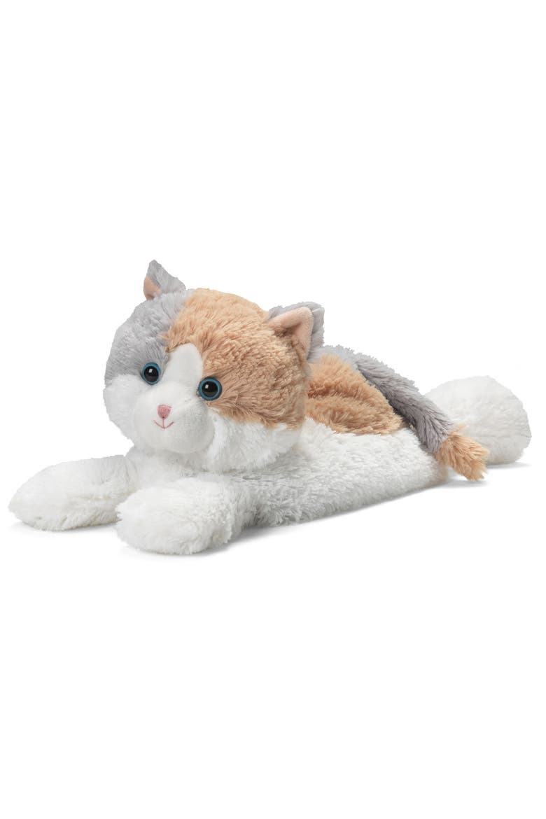 Warmies® Microwavable Plush 13" Calico Cat and "A Calico Cat Nap" Board Book, Alternate, color, Multicolored
