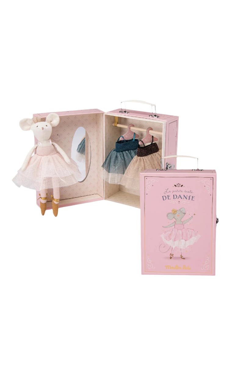 Moulin Roty Suitcase Tutus The Little School Of Dance, Main, color, Pink