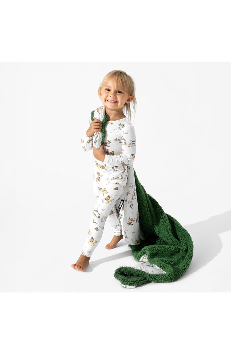 Bellabu Bear Kids' Yuletide Set of 2 Piece Pajamas, Alternate, color, Yuletide