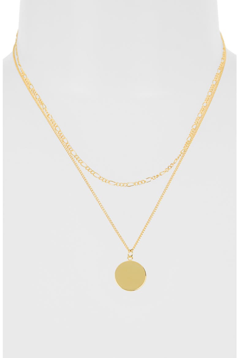 Demi Fine Layered Pendant Necklace, Alternate, color, GOLD