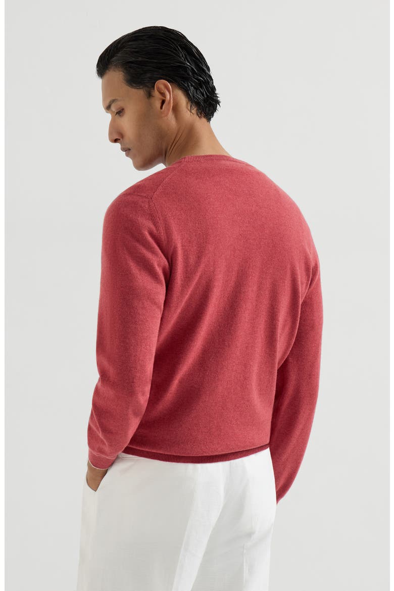 Cashmere sweater, Alternate, color, Strawberry
