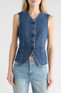 7 For All Mankind Denim Vest