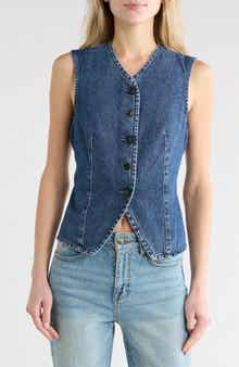 7 For All Mankind Denim Vest