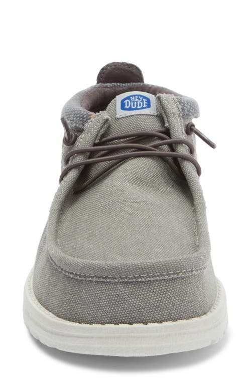 Hey Dude Wally Mid Chukka Boot In Black