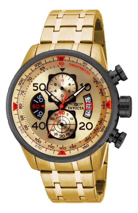 Aviator Quartz Bracelet Watch, 48mm x 16.5mm