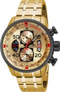 INVICTA Aviator Quartz Bracelet Watch, 48mm x 16.5mm