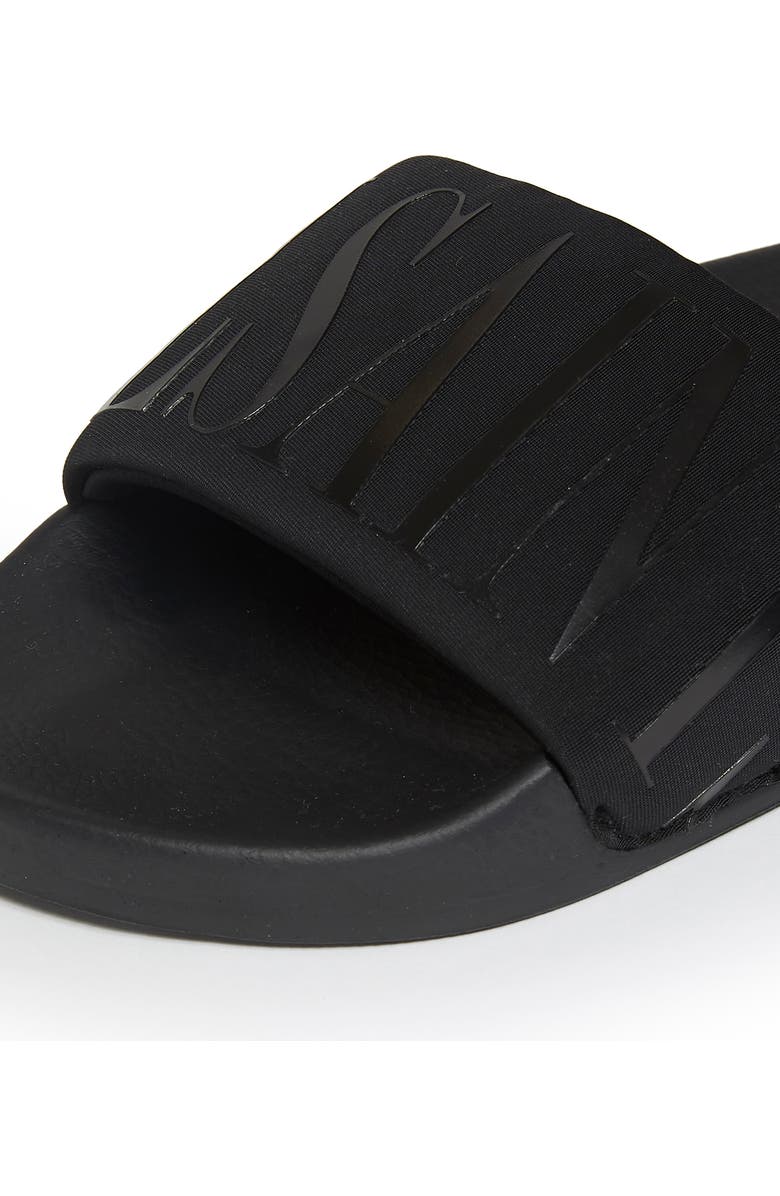 AllSaints Signet Transfer Slide Sandal, Alternate, color,