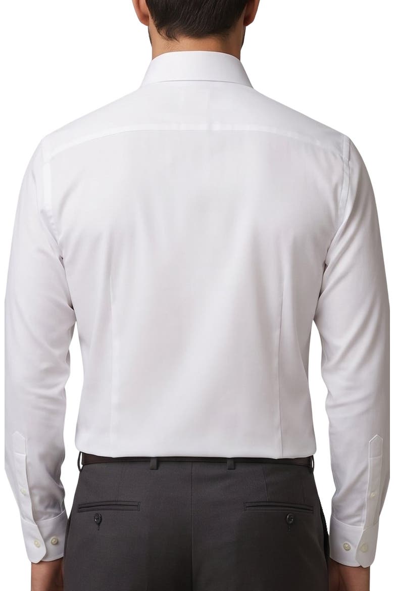 Stretch Cotton Dress Shirt, Alternate, color, WHITE