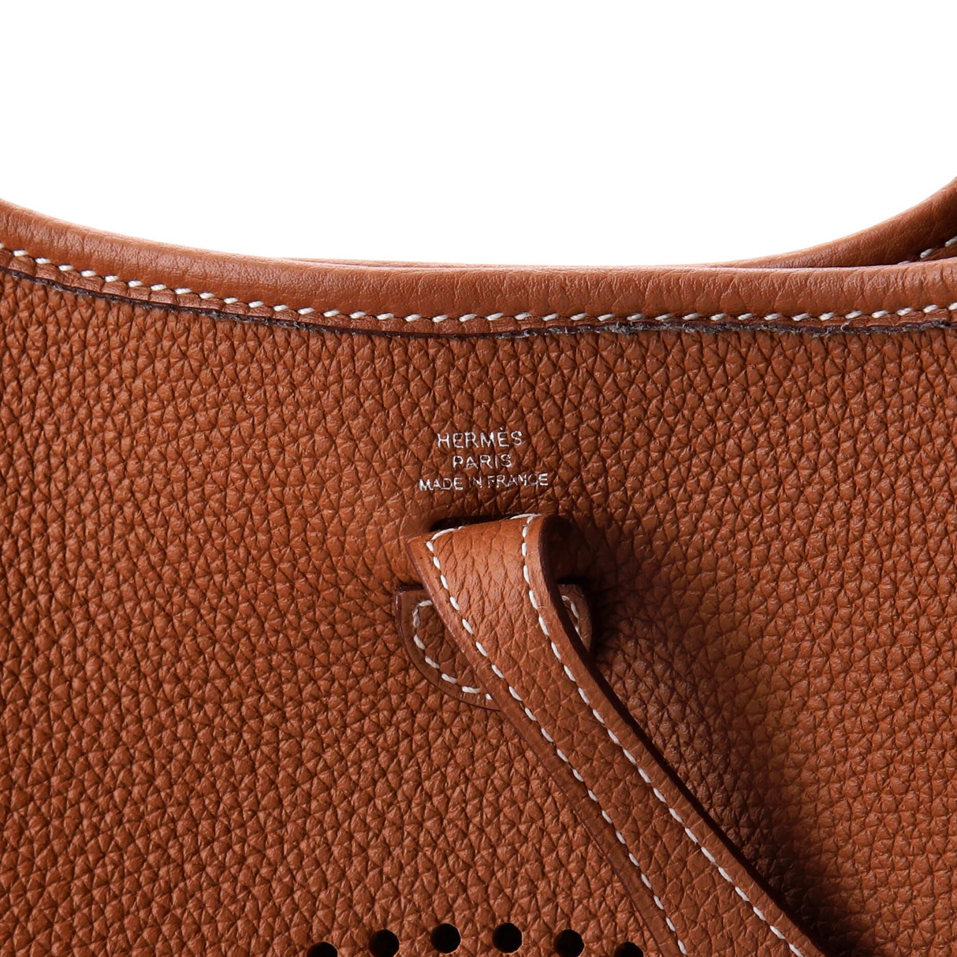 Pre-Owned Hermes Evelyne Bag Gen III Maurice TPM, Alternate, color, Gold