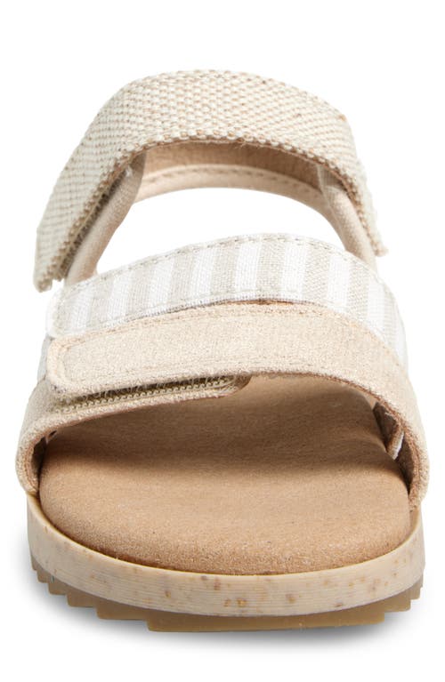 Next Kids' Natural Stripe Sandal