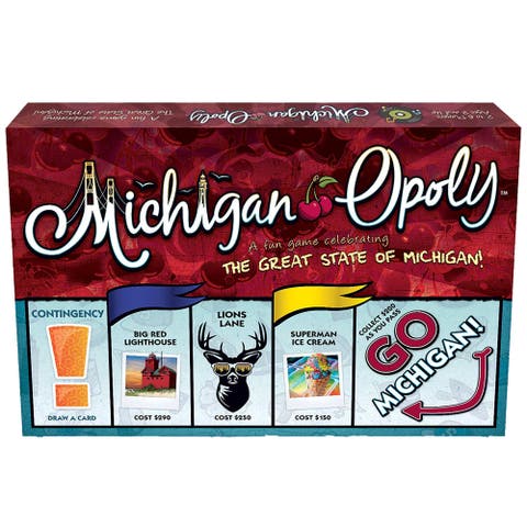 Michigan Opoly Board Game