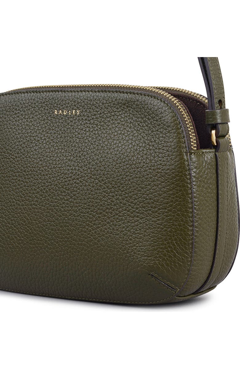 Radley Dukes Place Medium Ziptop Crossbody Bag, Alternate, color, Pine Needle