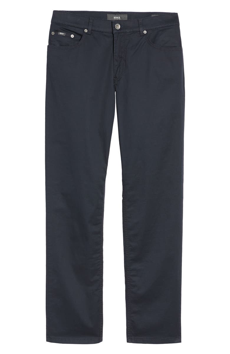 Brax Cooper Prestige Straight Leg Stretch Cotton Pants, Alternate, color,