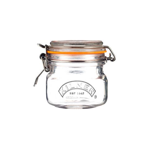 Square Clip Top Jar for Canning and Food Storage