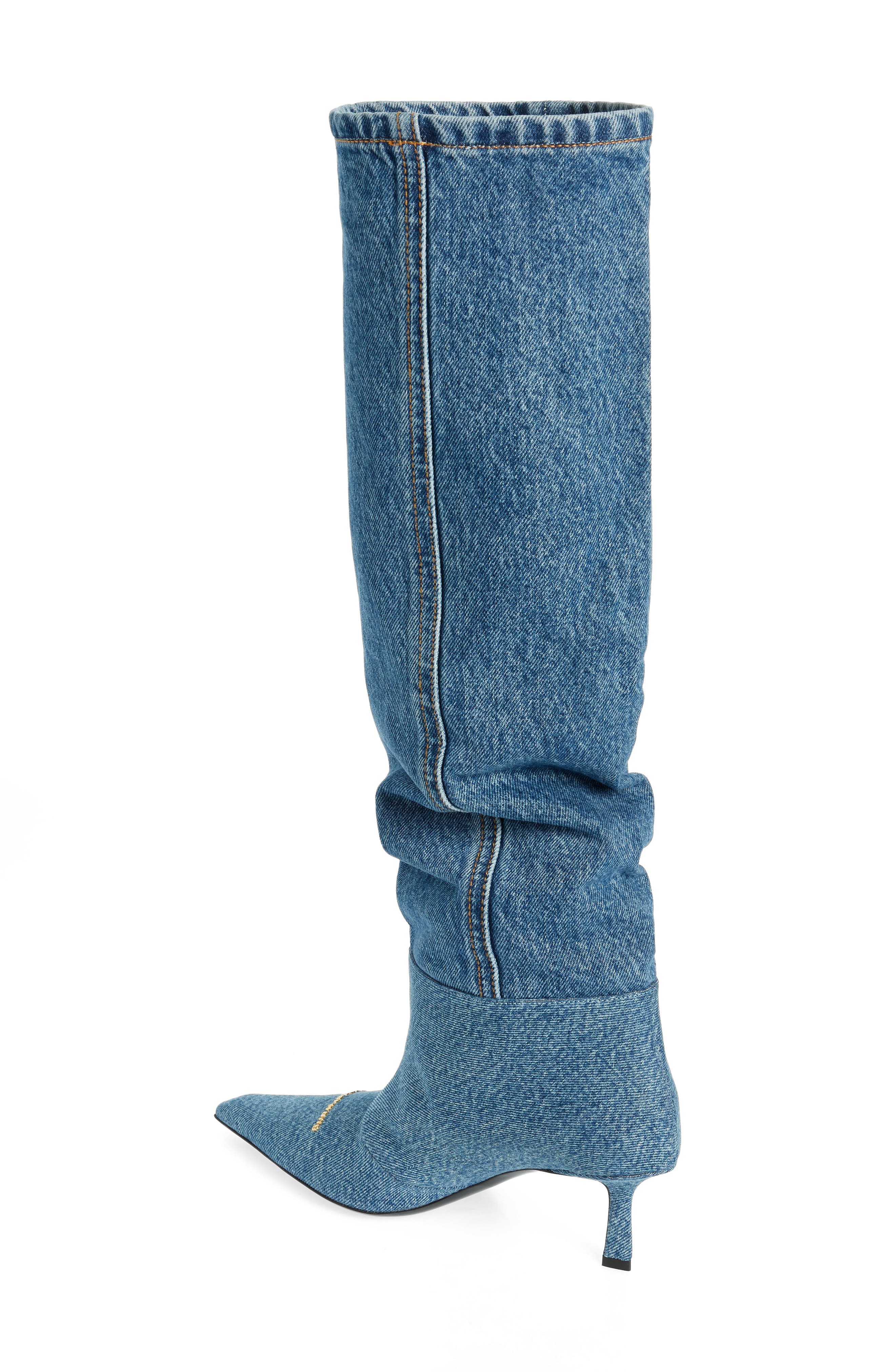 Alexander Wang Viola Slouch Over the Knee Boot, Alternate, color, 