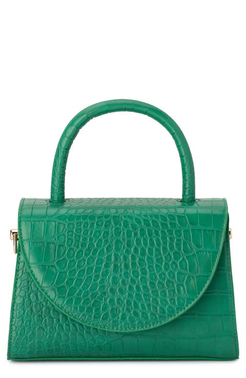 Nadia Faux Leather Top Handle Bag (Nordstrom Exclusive)