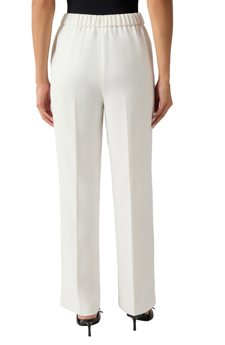 KASPER Pull-On Trouser Pants, Alternate, color, Vanilla Ice