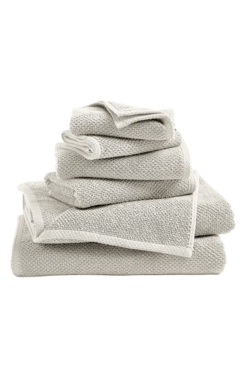 Cotton 6-Piece Textured Towel Set