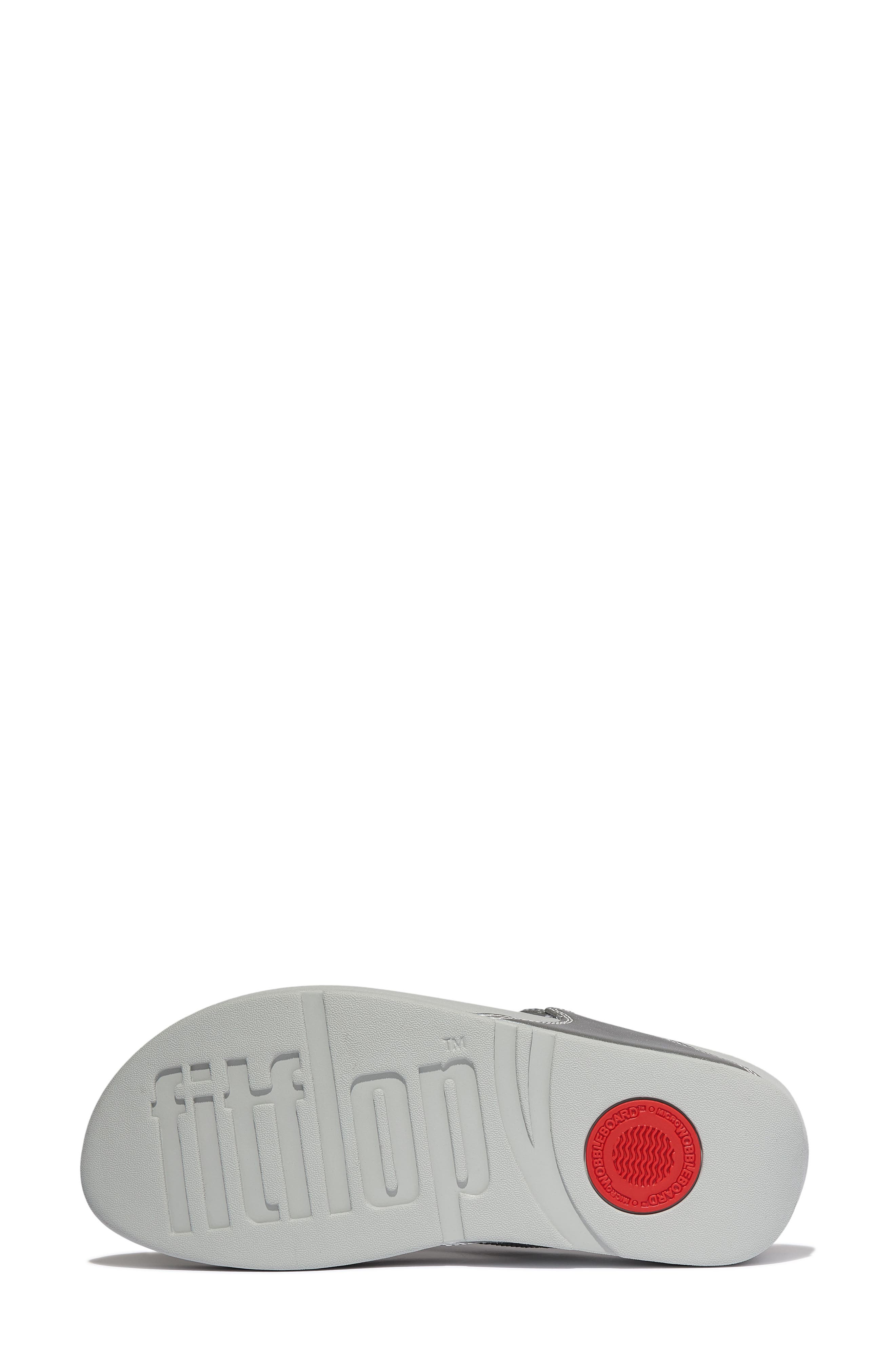 FitFlop Lulu Sequin Flip Flop, Alternate, color, Silver