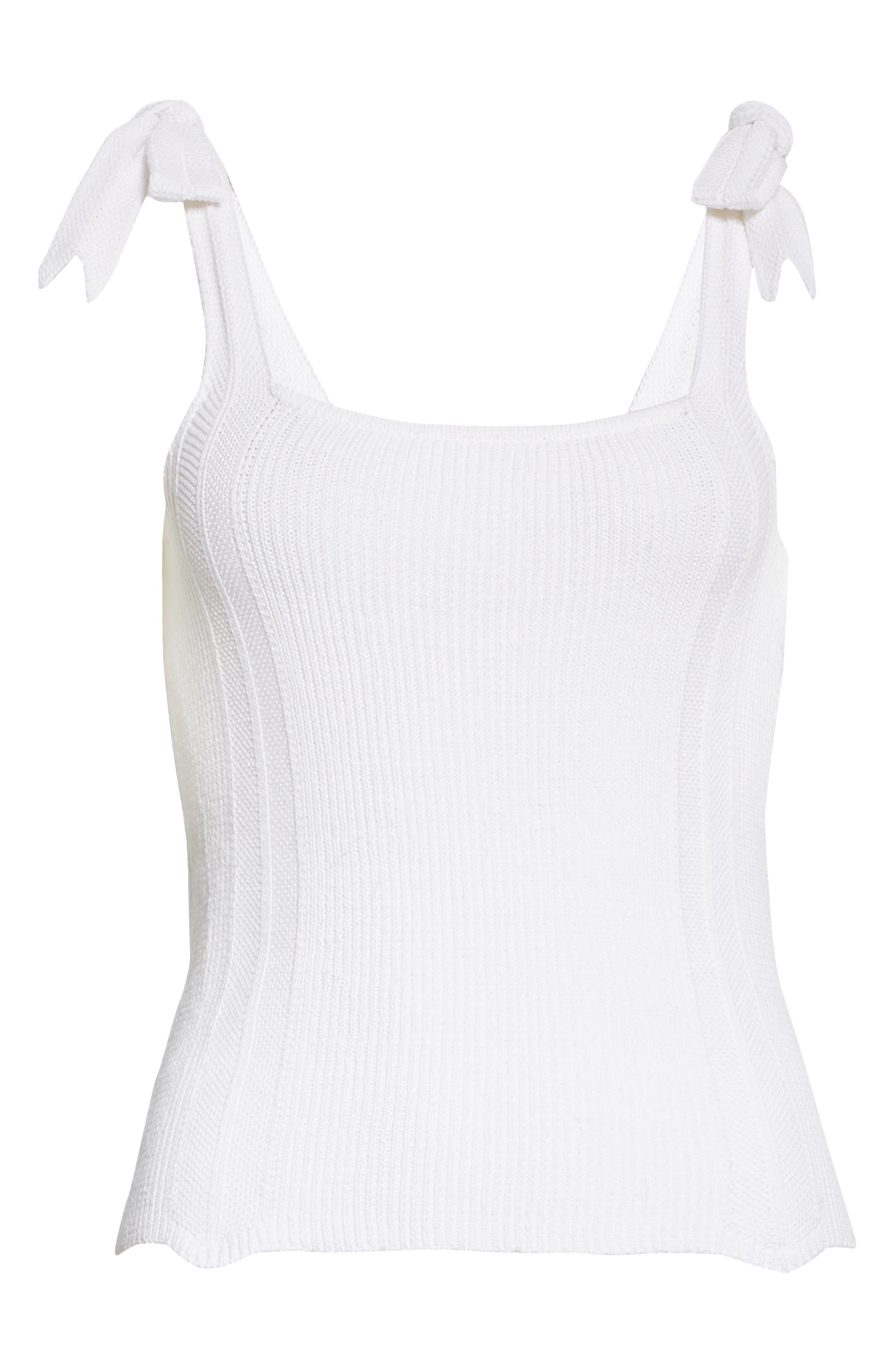 Rebecca Taylor Ribbed Sleeveless Tank (Women) | Nordstromrack