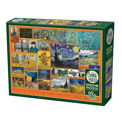 1000 Piece Puzzle Van Gogh Reference Poster Included
