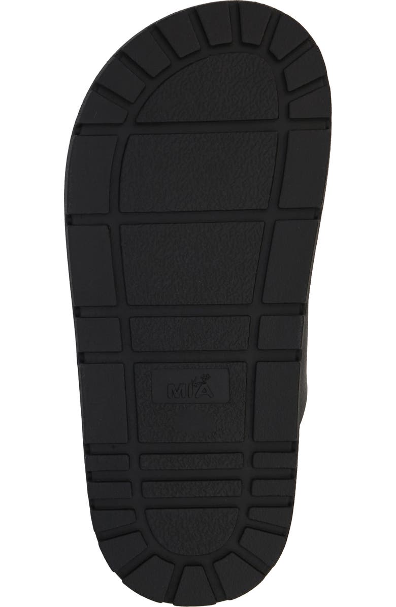 MIA Kids' Elodee Too Slide Sandal, Alternate, color, Black