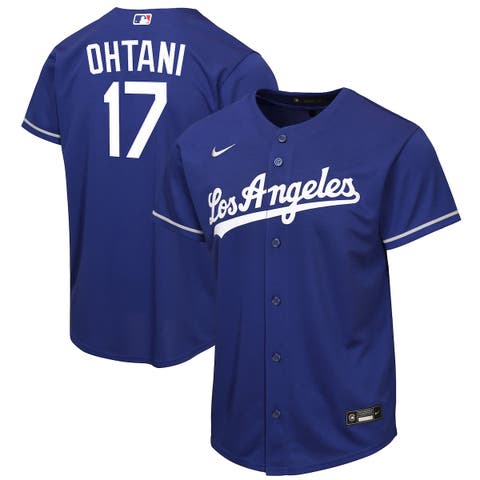 Youth Nike Shohei Ohtani Royal Los Angeles Dodgers Alternate Replica Jersey