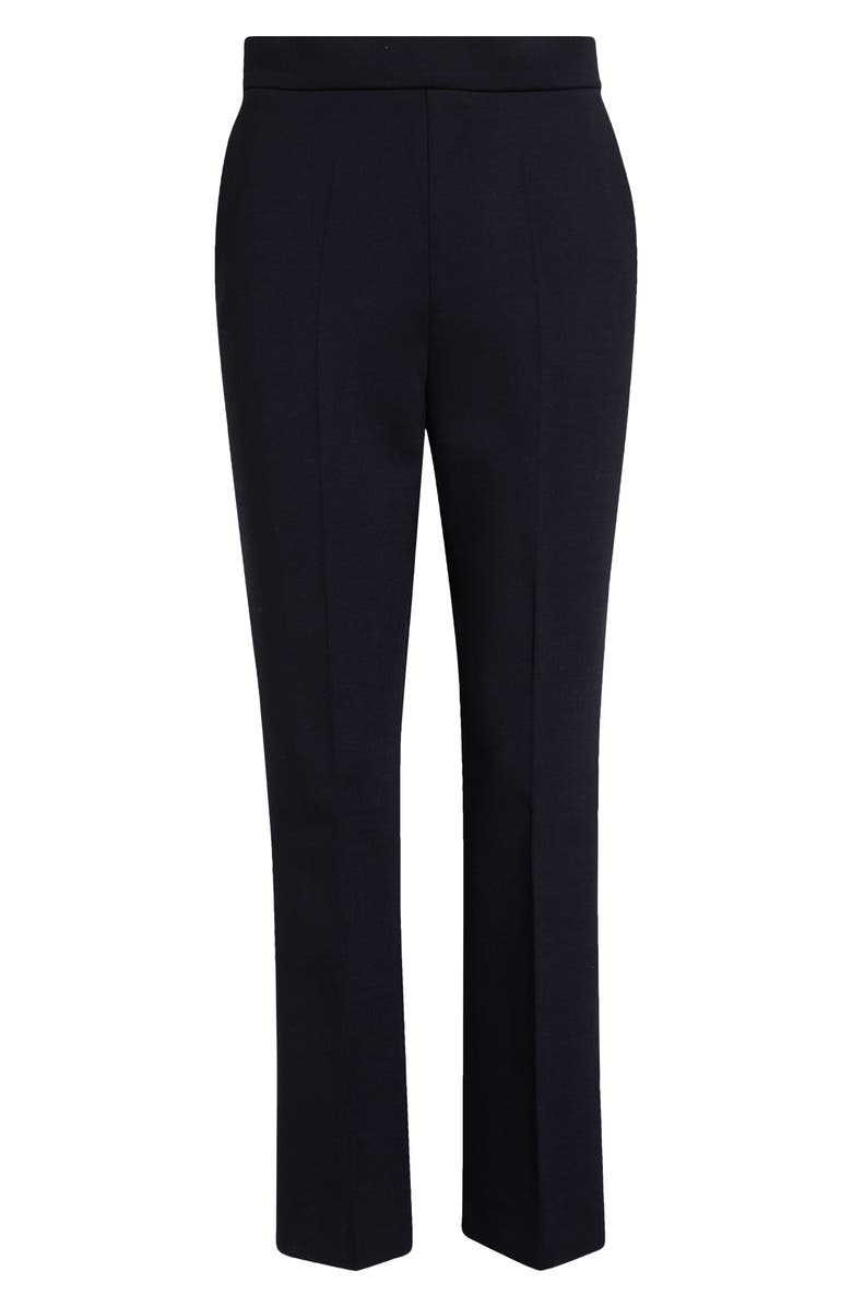 Max Mara Nepeta Wool Stretch Crepe Ankle Pants, Alternate, color,