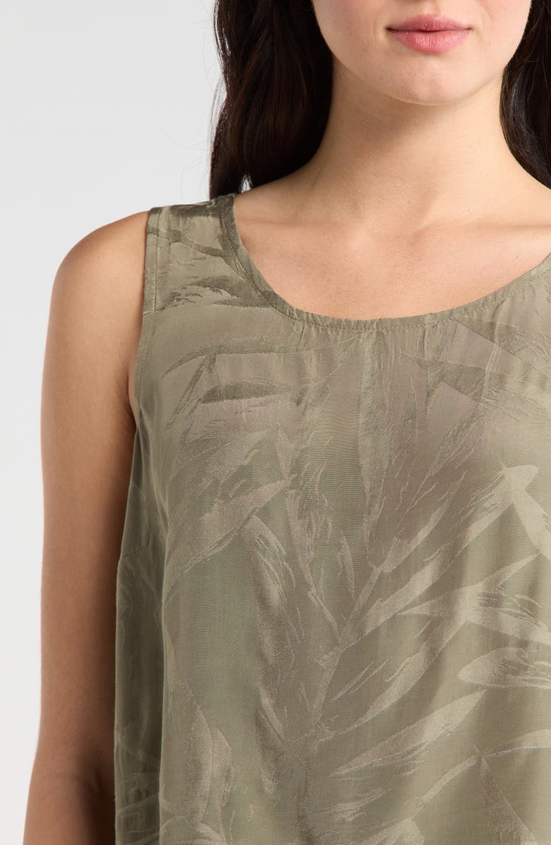 Splendid Maven Jacquard Crop Tank, Alternate, color, Soft Green