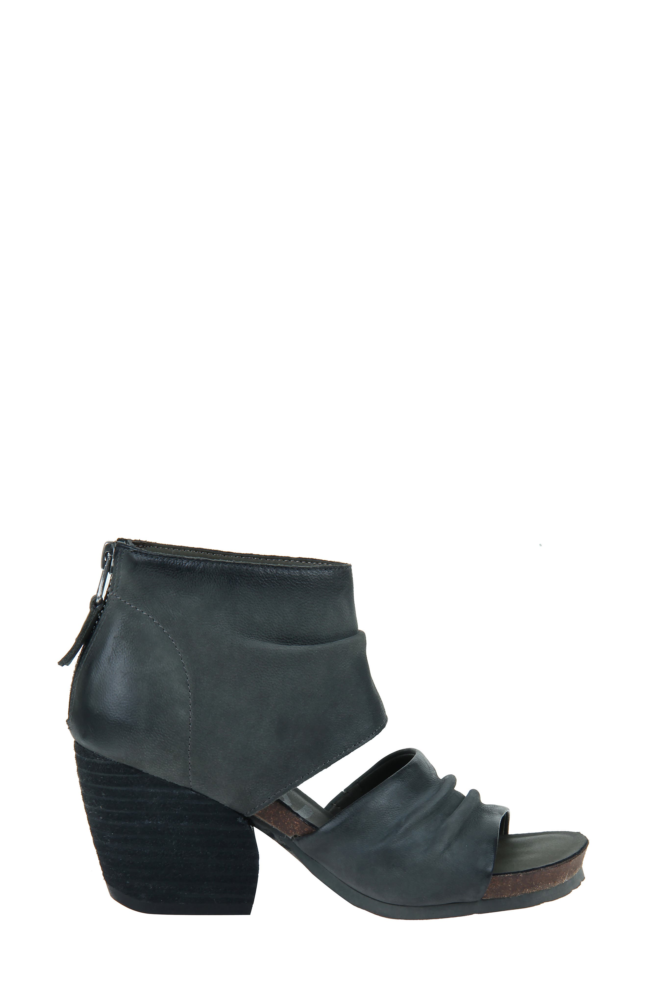 Patchouli Open Toe Bootie, Alternate, color, DUSTY GREY NUBUCK