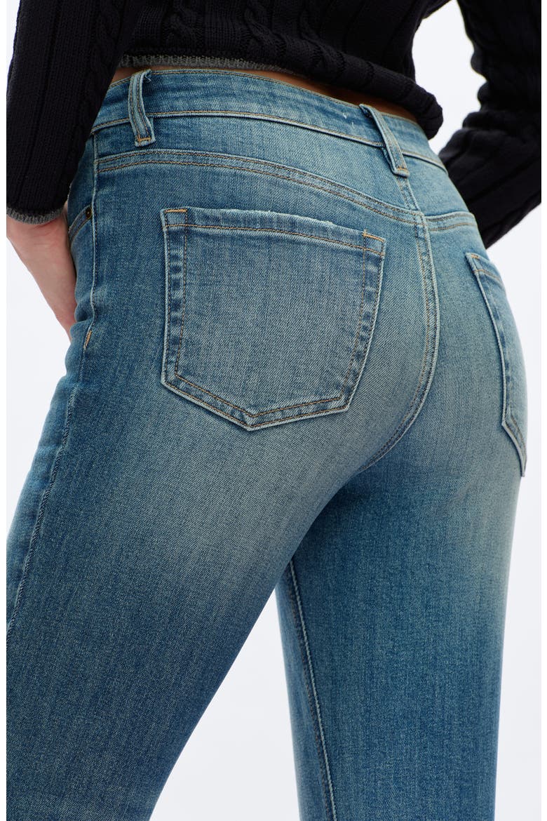 Mid Rise Bootcut Jeans, Alternate, color, RETRO MEDIUM BLUE