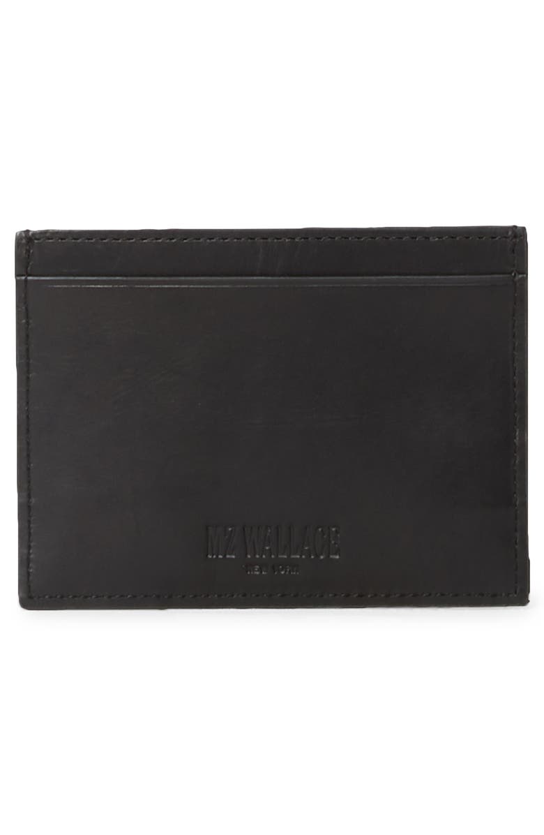 MZ Wallace Finn RFID Leather Card Case, Alternate, color,